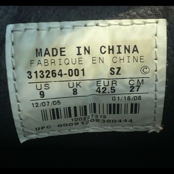 Nike Black Leather Boat Shoes  Mens sz 9 - Picture 2 of 8